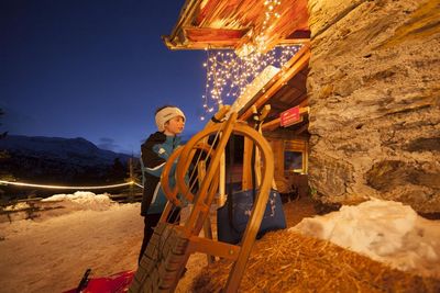 Enzianalm im Martelltal im Vinschgau