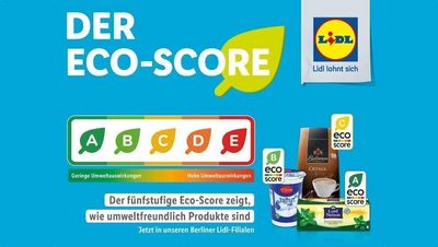 Lidl testet in den Berliner Filialen ein neues Nachhaltigkeit-Label