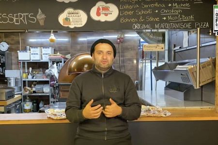 Shadi Souri, der Erfinder der Champignons League Pizza