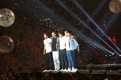 One Direction geben ein exklusives Deutschlandkonzert in Duesseldorf 2014