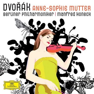 Anne Sophie Mutter widmet sich Dvoraks Violinkonzert auf ihrem Album