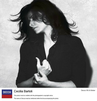 Cecilia Bartoli ist eine leidenschaftliche Opernsaengerin