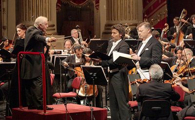 Daniel Barenboim, Jonas Kaufmann und das Orchestra Del Teatro Alla Scala Di Milano