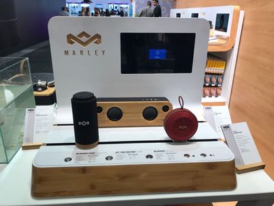 The House of Marley praesentierte nicht nur die neusten tragbaren Bluetooth Audiosysteme