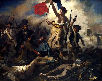 Eugène Delacroix – Die Freiheit fuehrt das Volk