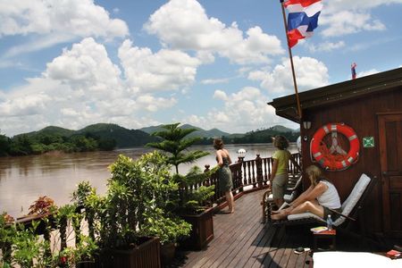 Reisen Landschaftspanorama Mekong