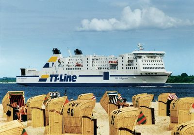 Reisen Pilgern mit TT Line Ankuft Travemuende Reisen Pilgern mit TT Line Ankuft Travemuende