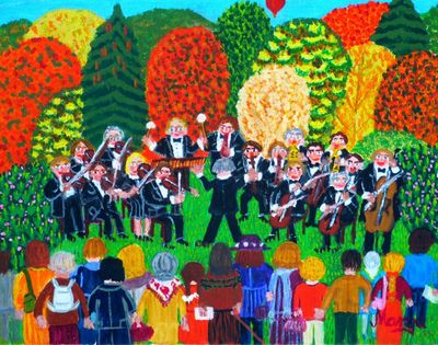 Welde Kunstpreis Marga Mueller Konzert im Herbstpark