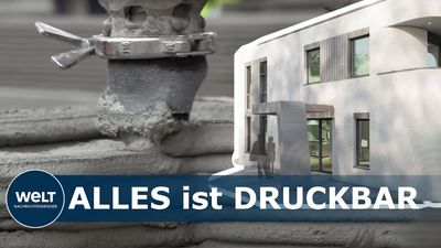 In Zukunft werden ganze Häuser mit 3D-Druckern gebaut