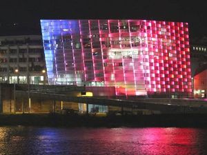 Ein Muss beim Staedtetrip in Linz ist das Ars Electronica Center in der oberoesterreichischen Landeshauptstadt Ein Muss beim Staedtetrip in Linz ist das Ars Electronica Center in der oberoesterreichischen Landeshauptstadt