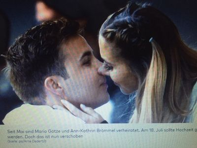 Mario Goetze liefert viel Schlagzeilen. Eine TV Doku und nun auch noch eine abgesagte Hochzeit