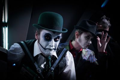 Das Londoner Trio The Tiger Lillies sind nichts fuer schwache Nerven