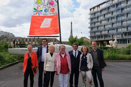 Claudia Jerger, Martin Witkowski, Dr. h. c. Ute-Henriette Ohoven, Stefan Szczesny, Dirk Geuer, Prof. Dr. Beate Reifenscheid und Daniel Zimmermann