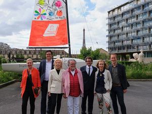 Claudia Jerger, Martin Witkowski, Dr. h. c. Ute-Henriette Ohoven, Stefan Szczesny, Dirk Geuer, Prof. Dr. Beate Reifenscheid und Daniel Zimmermann Claudia Jerger, Martin Witkowski, Dr. h. c. Ute-Henriette Ohoven, Stefan Szczesny, Dirk Geuer, Prof. Dr. Beate Reifenscheid und Daniel Zimmermann