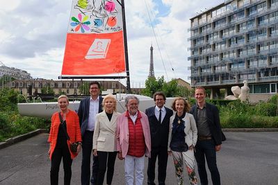 Claudia Jerger, Martin Witkowski, Dr. h. c. Ute-Henriette Ohoven, Stefan Szczesny, Dirk Geuer, Prof. Dr. Beate Reifenscheid und Daniel Zimmermann