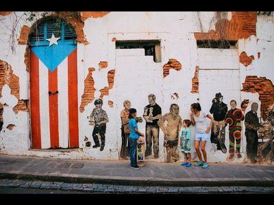 San Juan, die Hauptstadt der Insel, wird 500 alt