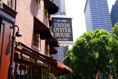 Im Union Oyster House speiste auch schon Präsident John F. Kennedy