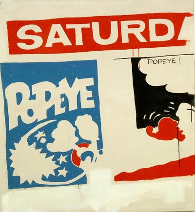 Andy Warhol, Saturday’s Popeye