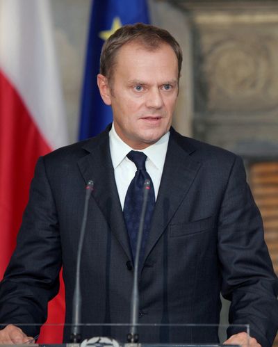 Donald Tusk Schirmherr des Musikfestes will Valery Gergiev nicht.