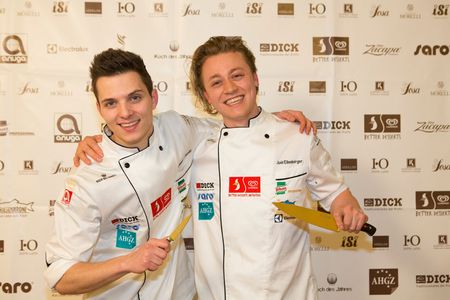 Koch des Jahres Vorfinale - Daniele Tortomasi links Joël Ellenberger rechts