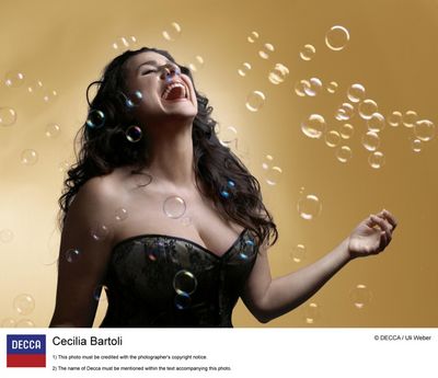 Cecilia Bartoli tritt bei den Salzburger Schlossfestspielen auf