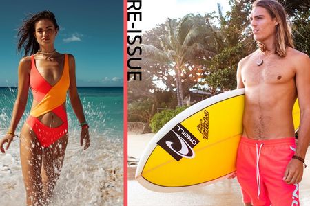 Der neue Re-Issue Look von O’Neill steht ganz unter dem Motto Throwback Thursday und heiße Klassiker duerfen hierbei keinesfalls fehlen