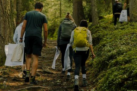 Aufräumaktion: Bei den Cleanup-Days sorgen Wanderer für müllfreie Berglandschaften