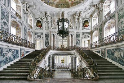 Treppenhaus Schloss Augustusburg