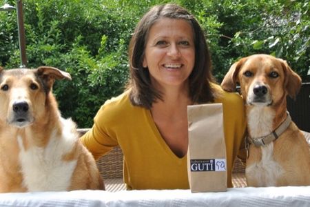 Andrea Waldherr mit Hunden