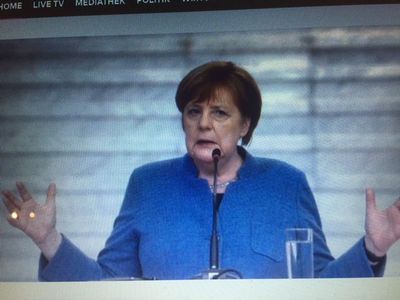 Wir werden weiter leiden muessen - In der Politik hat sich praktisch nichts verändert, wie auch, Angela Merkel, Ralf Stegner und Katrin Göring-Eckardt sind immer noch im Amt und Wuerden