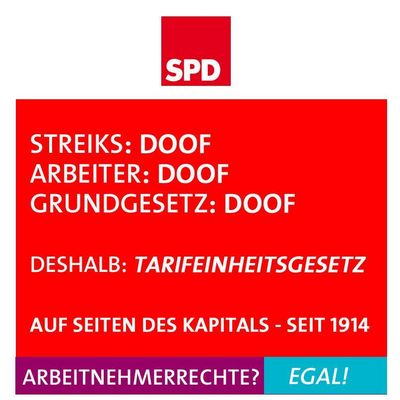 Wer brauch noch die SPD.