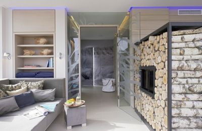 Wellnessbereich Bis zum Horizont im Hotel Loesch fuer Freunde