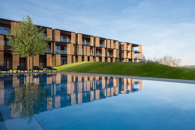 Reisen Lanserhof Tegernsee Badehaus Suedseite