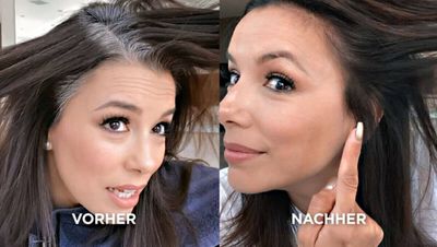Eva Longoria zeigte fuer L'Oréal waehrend des Shutdowns, wie man zuhause seine Haare faerbt