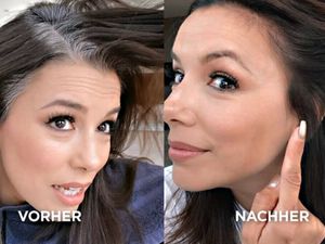 Eva Longoria zeigte fuer L'Oréal waehrend des Shutdowns, wie man zuhause seine Haare faerbt