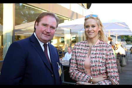 Lutz Lienenkaemper, Finanzminister, Eva Blank, NRW-Landesvorsitzende von DIE JUNGEN UNTERNEHMER