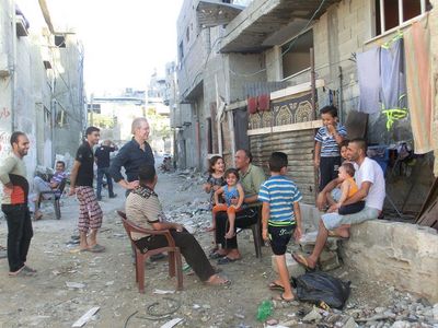 Damit Gaza nicht vergessen wird.