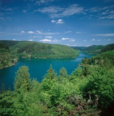 Koedeltalsperre bei Nordhalben Radtour
