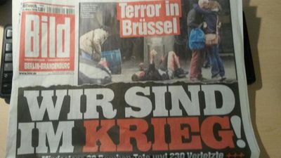 Terror in Bruessel ist kein Krieg