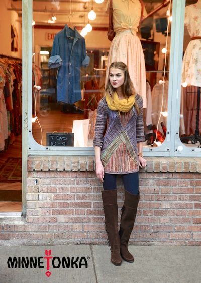 Minnetonka Overknee Boots