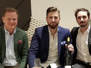 Marco van der Meer, Björn Bittner und Paolo Anania Marco van der Meer, Björn Bittner und Paolo Anania