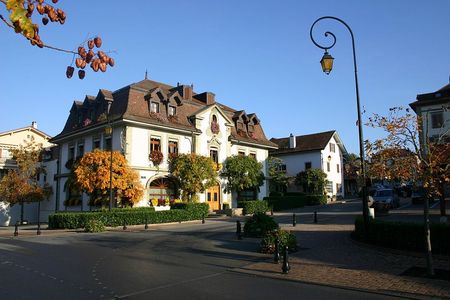Das Restaurant Hôtel de Ville hat eine einzigartige Kueche der Schweiz
