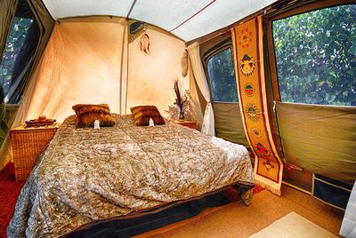 Reisen Glamping USA Schlafzimmer Reisen Glamping USA Schlafzimmer