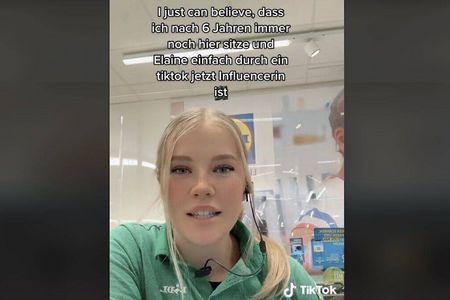 Vom Discounter zum Tiktok-Star? Laura beweist erneut, wie schnell es auf der Videoplattform gehen kann