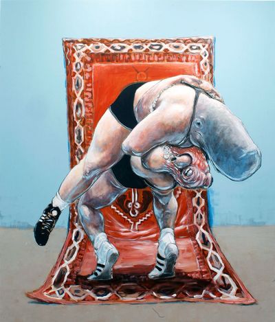 Die Welt von Oben – Spuren Relikte Trophaeen der Jagd ausstellung im kunstraum unten bochum