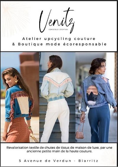 Mode aus Stoffabfaellen von Venitz