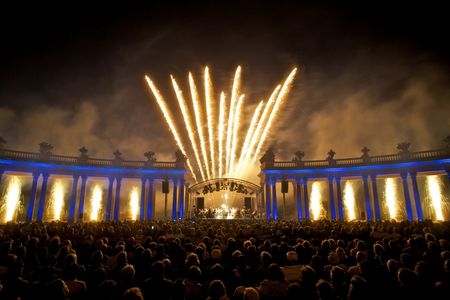 Ehrenhof I Schloss Sanssouci Eroeffnungs-OpenAir Konzert