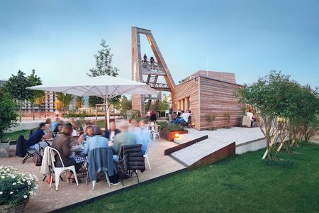 Essen und Trinken Laube Liebe Hoffnung Terrasse