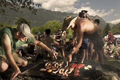 Grillfield auf dem Greenfield Festival