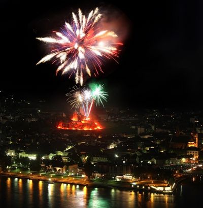 Rhein in Flammen gibt fuenf Veranstaltungen